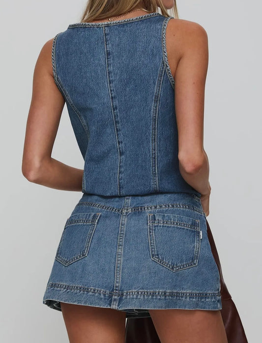 Blue Jean Baby Set